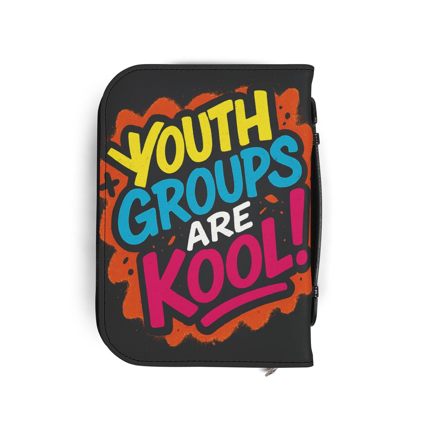 Youth Group Bible Cover | Fun and Colorful Faith Accessory, Perfect for Church Events, Youth Groups, Christian Gifts, Cool Bible Holder