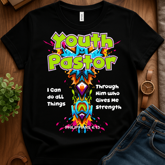 Youth Pastor Urban Vibe V2 Blk Print - Black