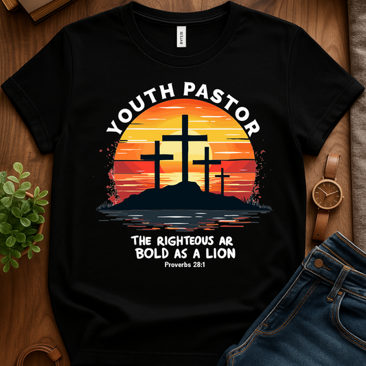 Youth Bold As A Lion V1 Blk Print - Black