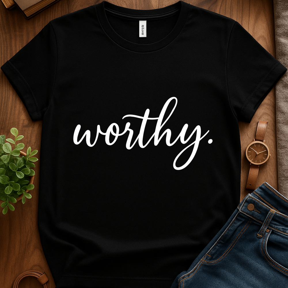 Text Worthy V1b - Black