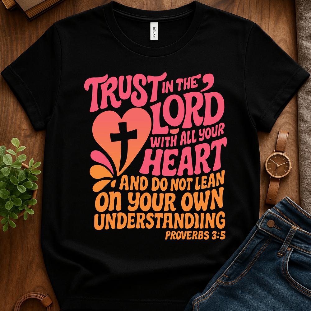 Trust In The Lord V1 - Black