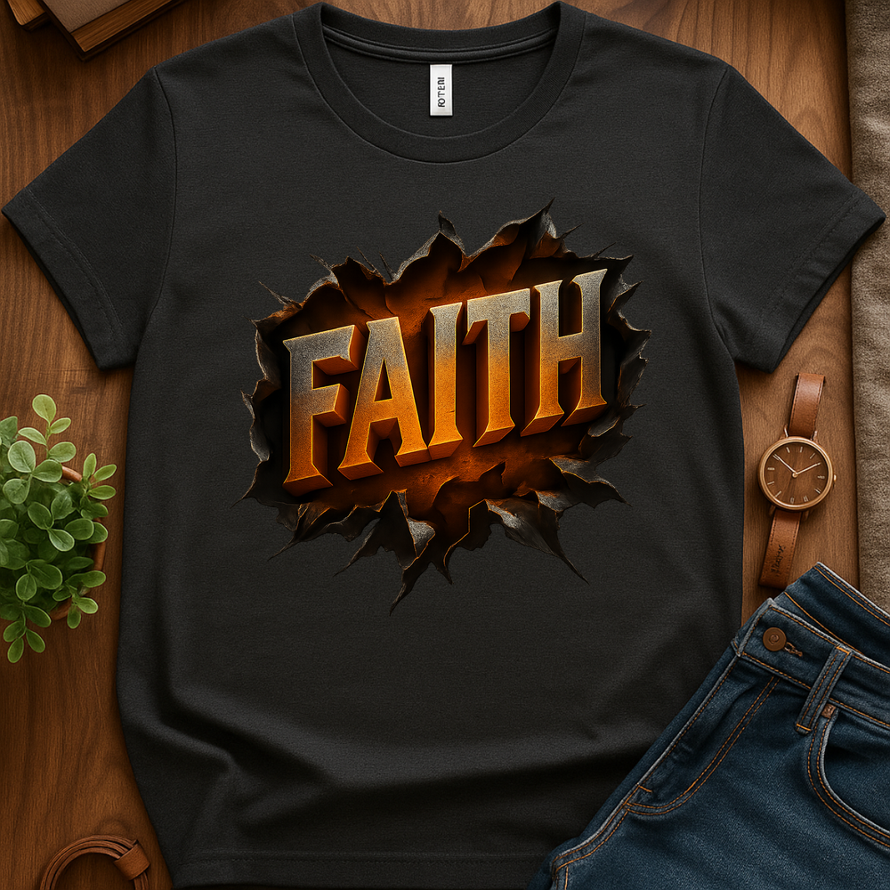 3d Faith Metal V1 - Dark Heather