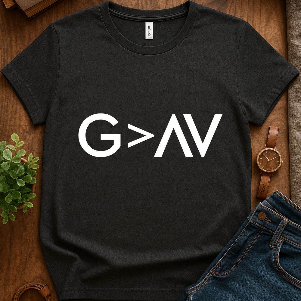 Text Only G Greater Symbols V1b - Dark Heather