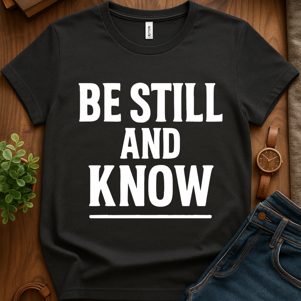 Be Still And Know V1b - Dark Heather
