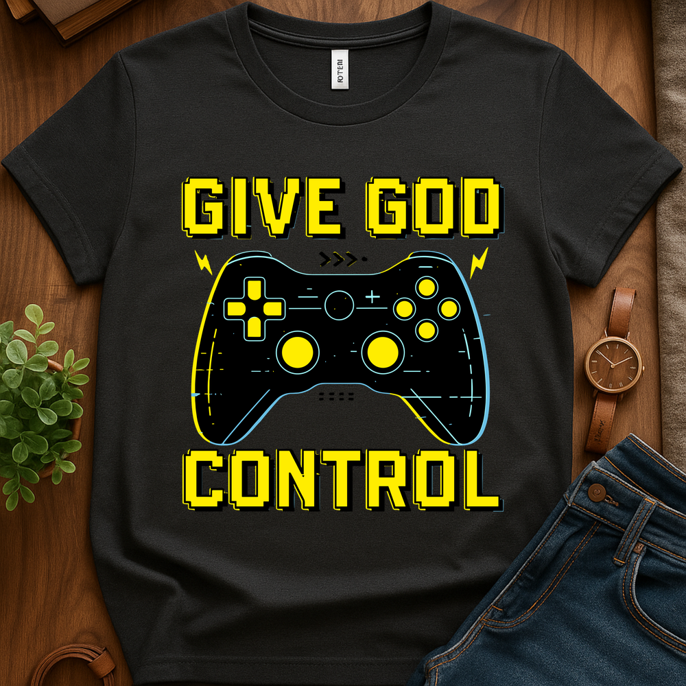 Give God Control V1 - Dark Heather