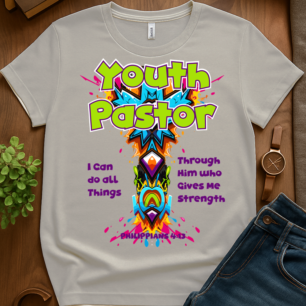 Youth Pastor Urban Vibe V2 Blk Print - Ice Grey