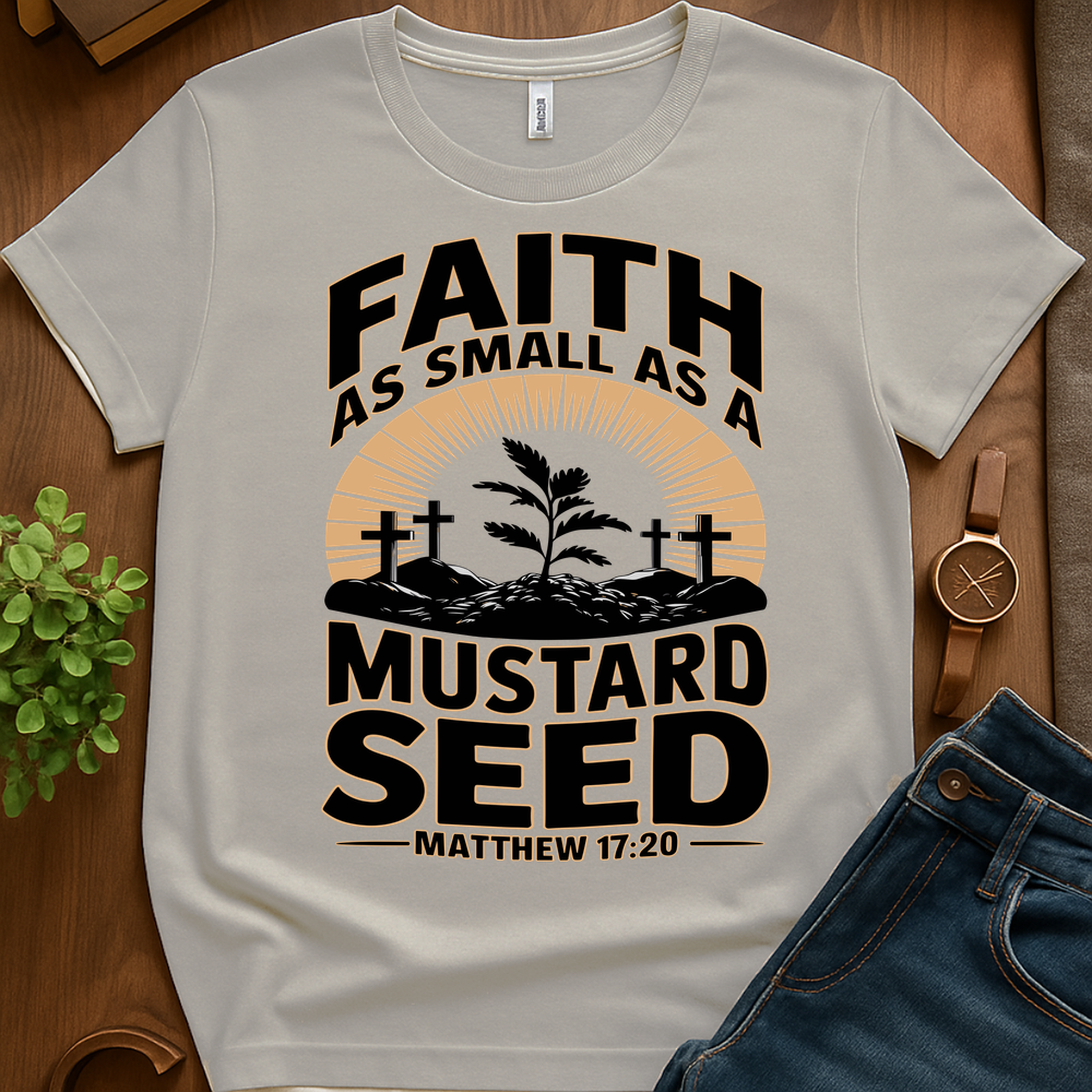 Mustard Seed V2b Print - Ice Grey