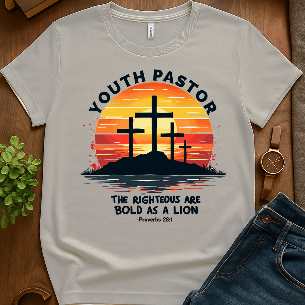 Youth Bold As A Lion V1 Blk Print - Ice Grey