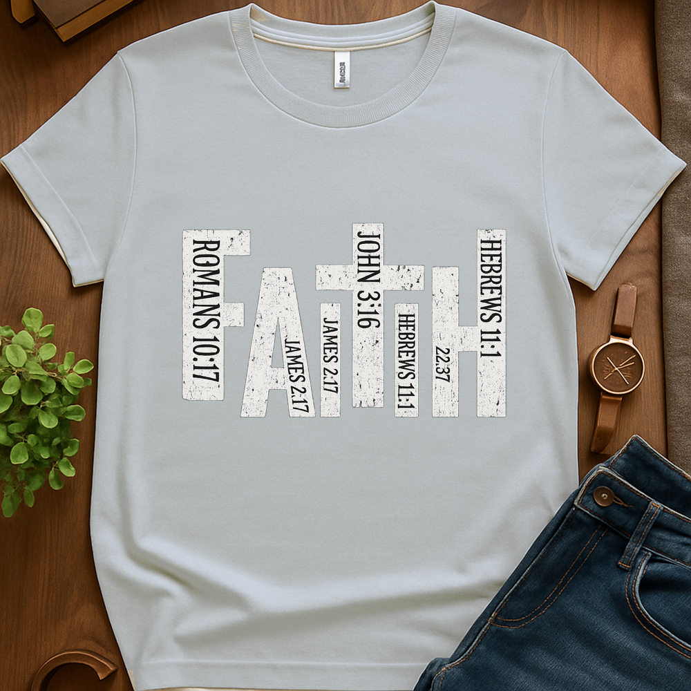 Text Scripture In Letters V1 - Ice Grey