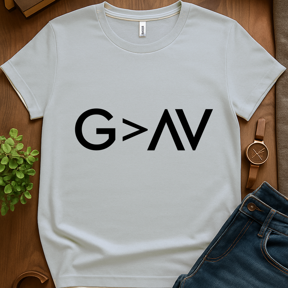 Text Only G Greater Symbols V1b - Ice Grey