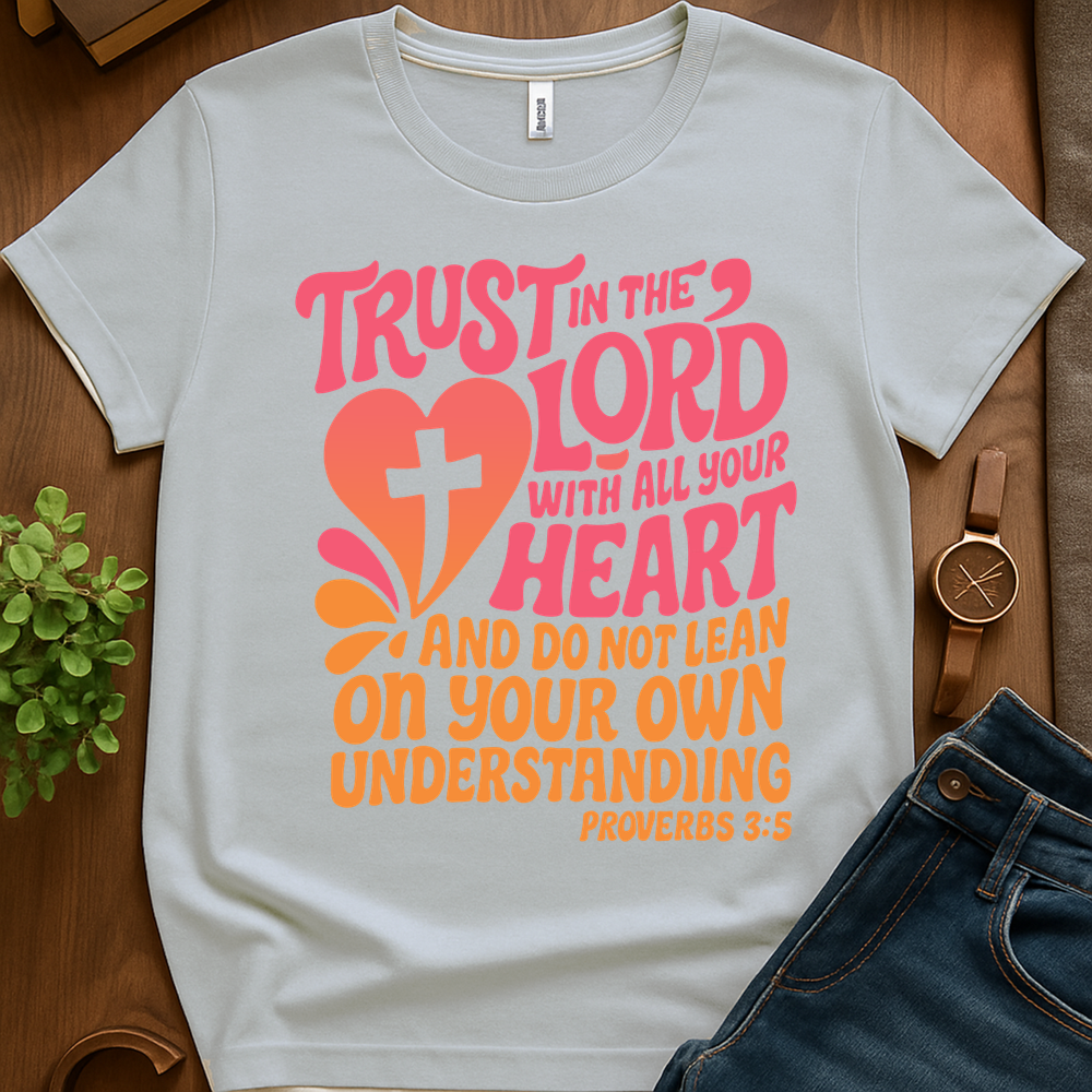 Trust In The Lord V1 - Ice Grey