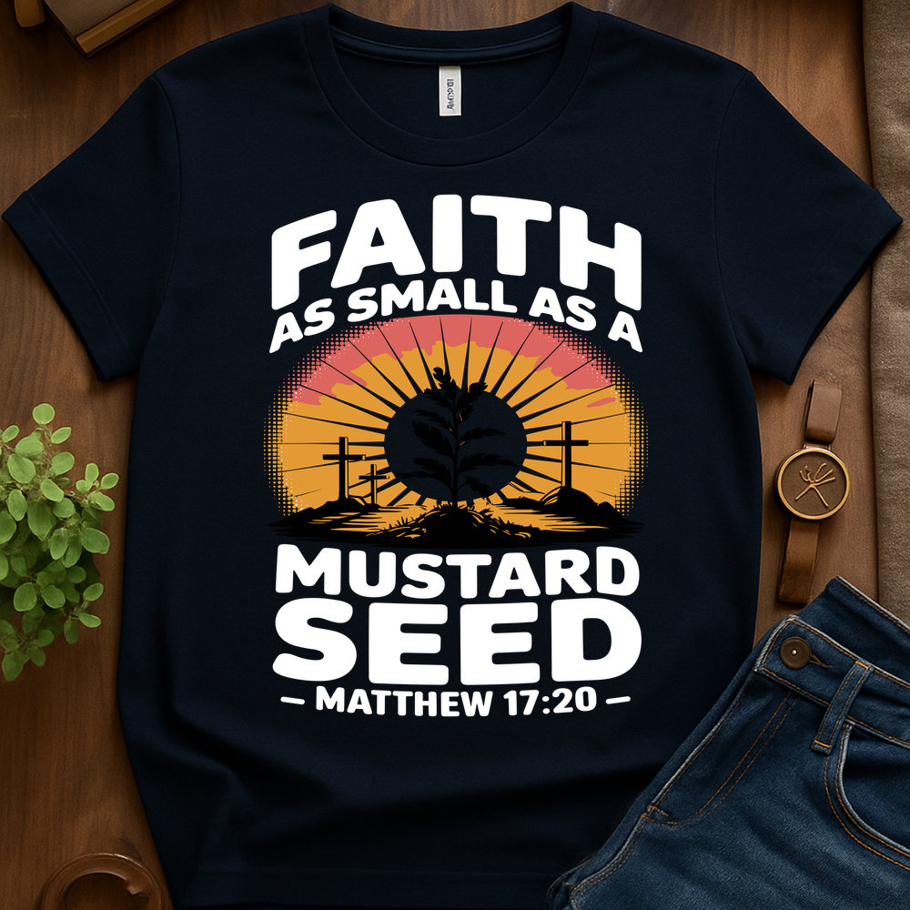 Mustard Seed V1b Print - Navy
