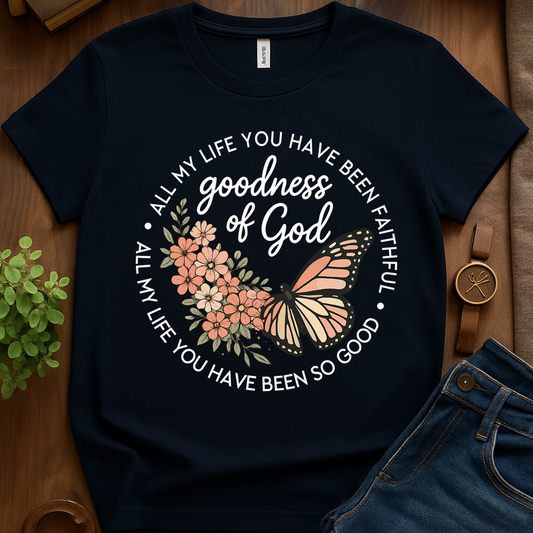 Text Only All My Life Yo Have Been Faithful V1b - Navy