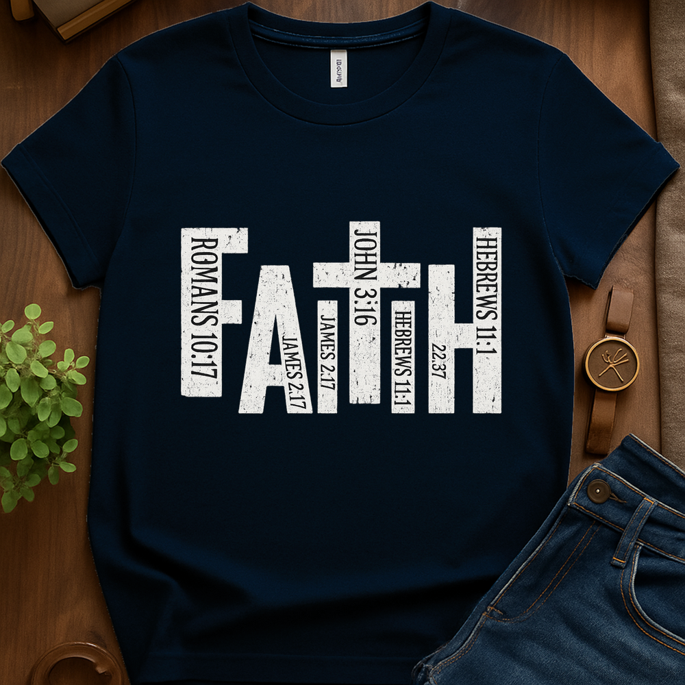 Text Scripture In Letters V1 - Navy