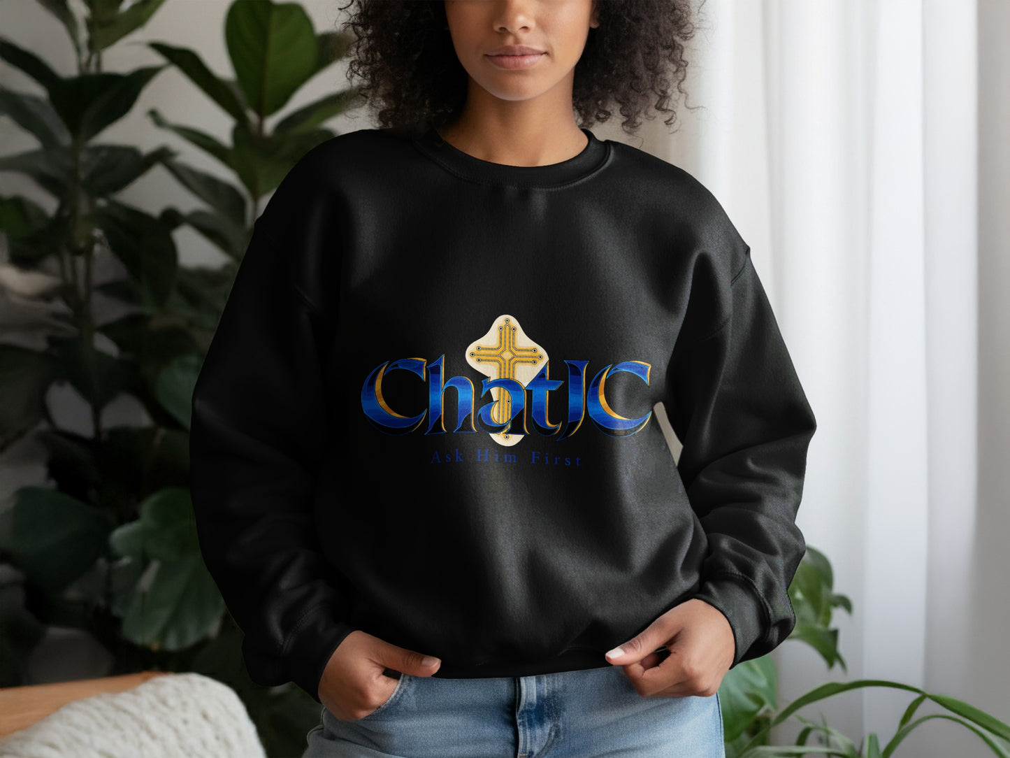 Black Chaotic Ask Him First design product type