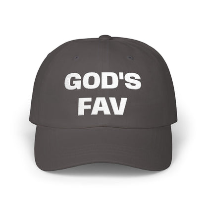God's Fav Christian Dad Cap — Embroidered Faith Baseball Hat | Christian hat | Custom Church Merch