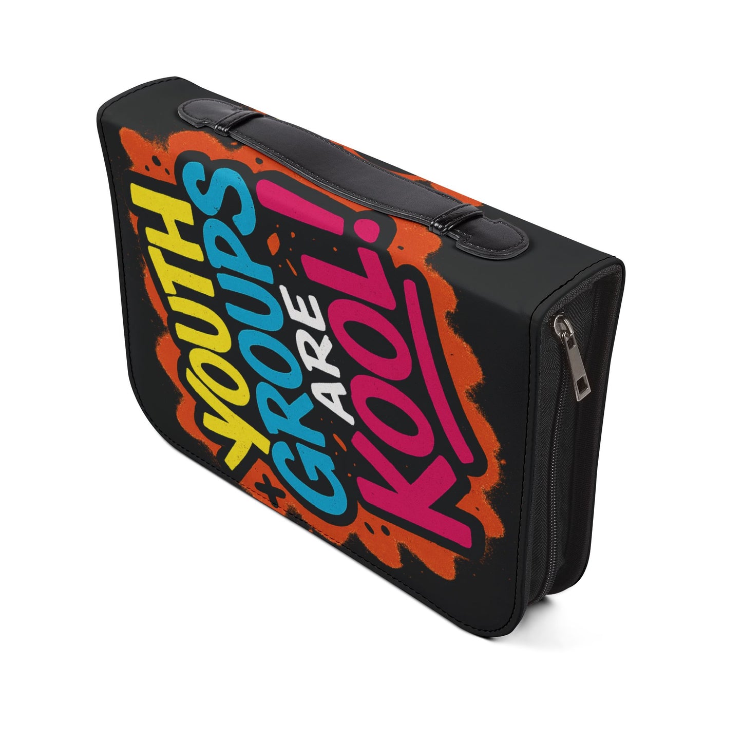 Youth Group Bible Cover | Fun and Colorful Faith Accessory, Perfect for Church Events, Youth Groups, Christian Gifts, Cool Bible Holder