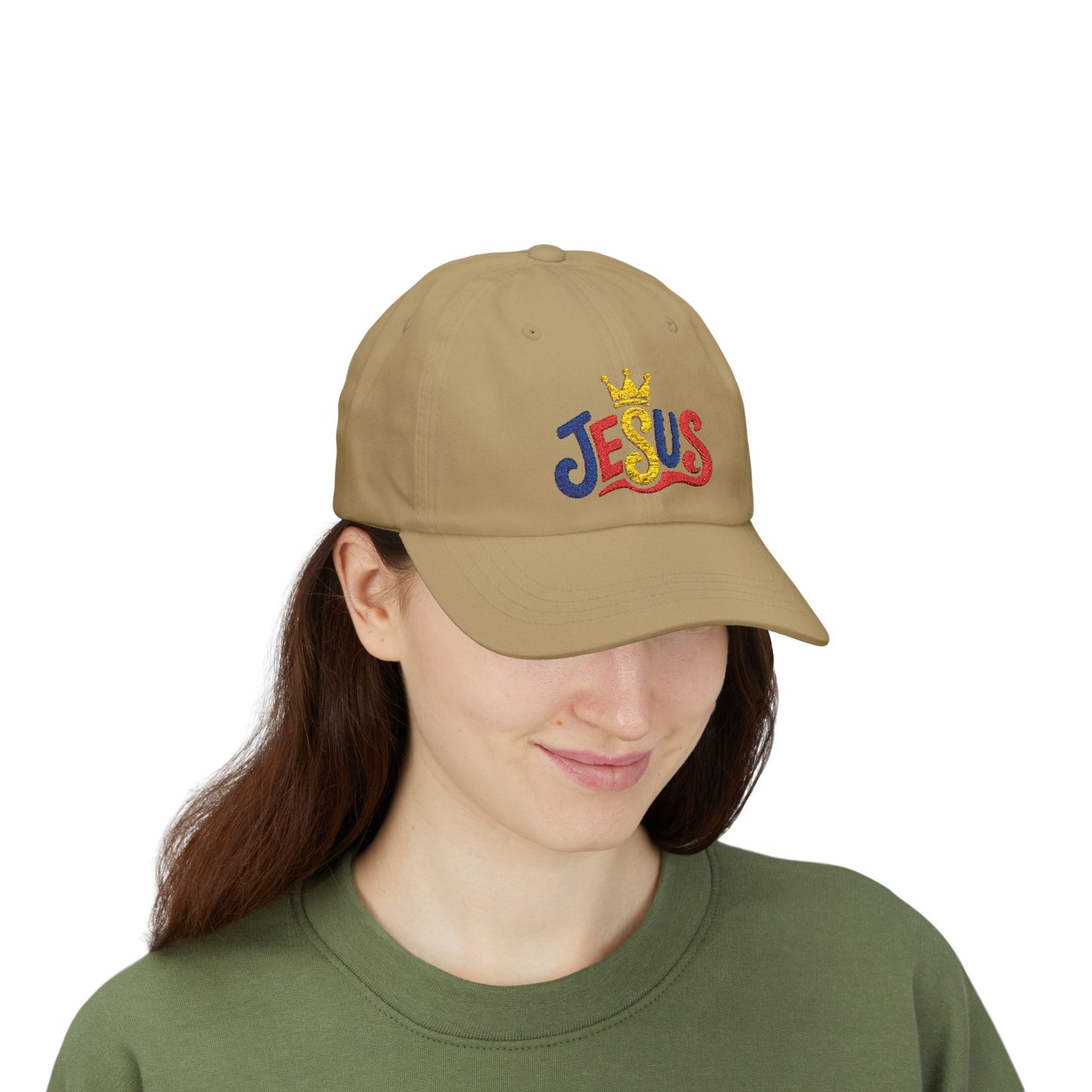 Christian Hat Jesus Crown Embroidered Baseball Cap | Christian hat | Custom Church Merch
