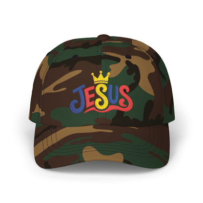 Christian Hat Jesus Crown Embroidered Baseball Cap | Christian hat | Custom Church Merch