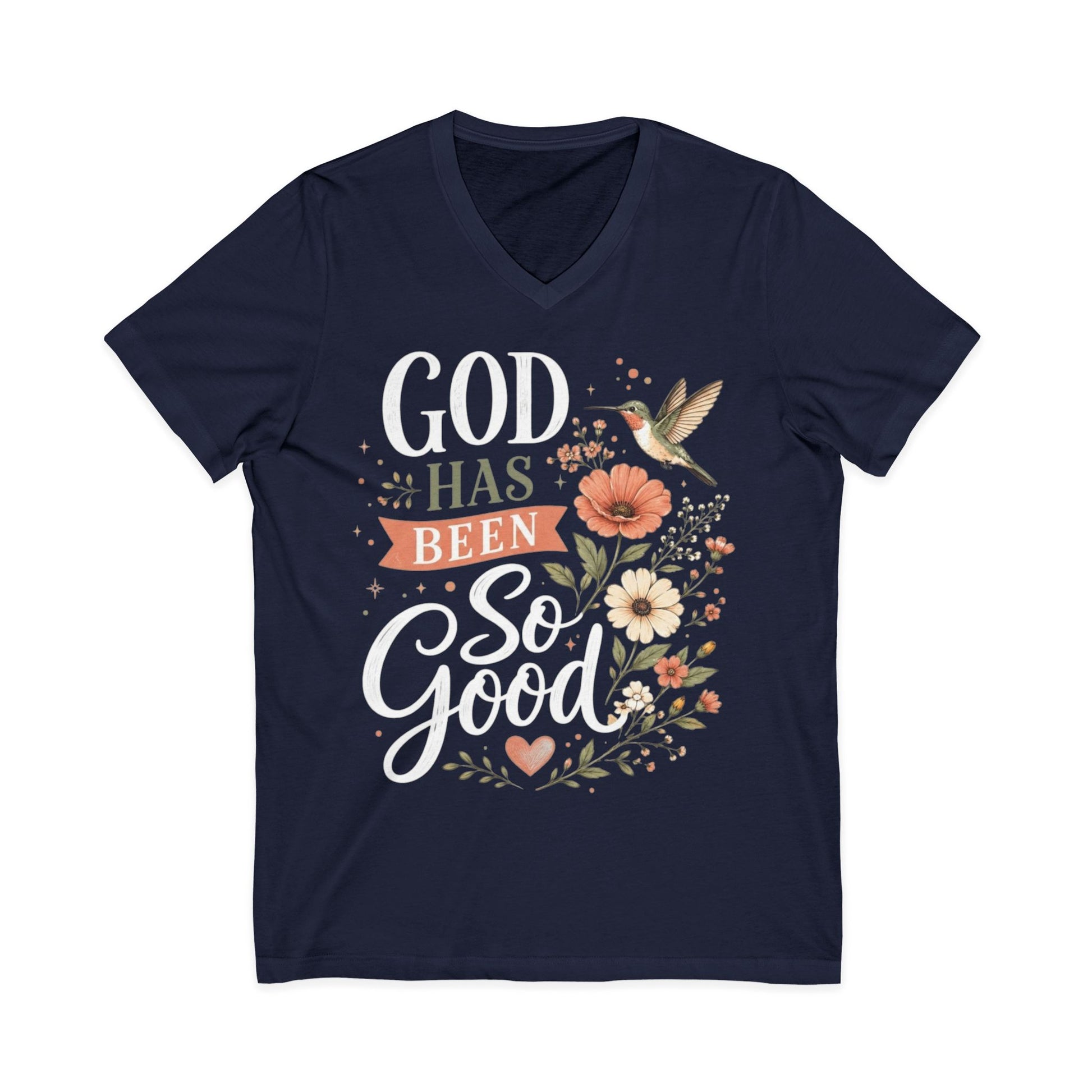 Floral Hummingbird Faith Shirt | Christian shirt | Custom Church Merch