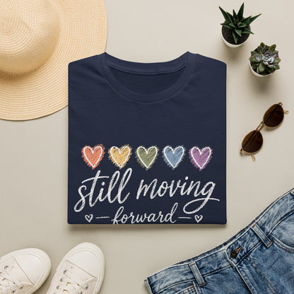Christian Shirt for Women – Still Moving Forward Inspirational Faith Based Graphic T-Shirt