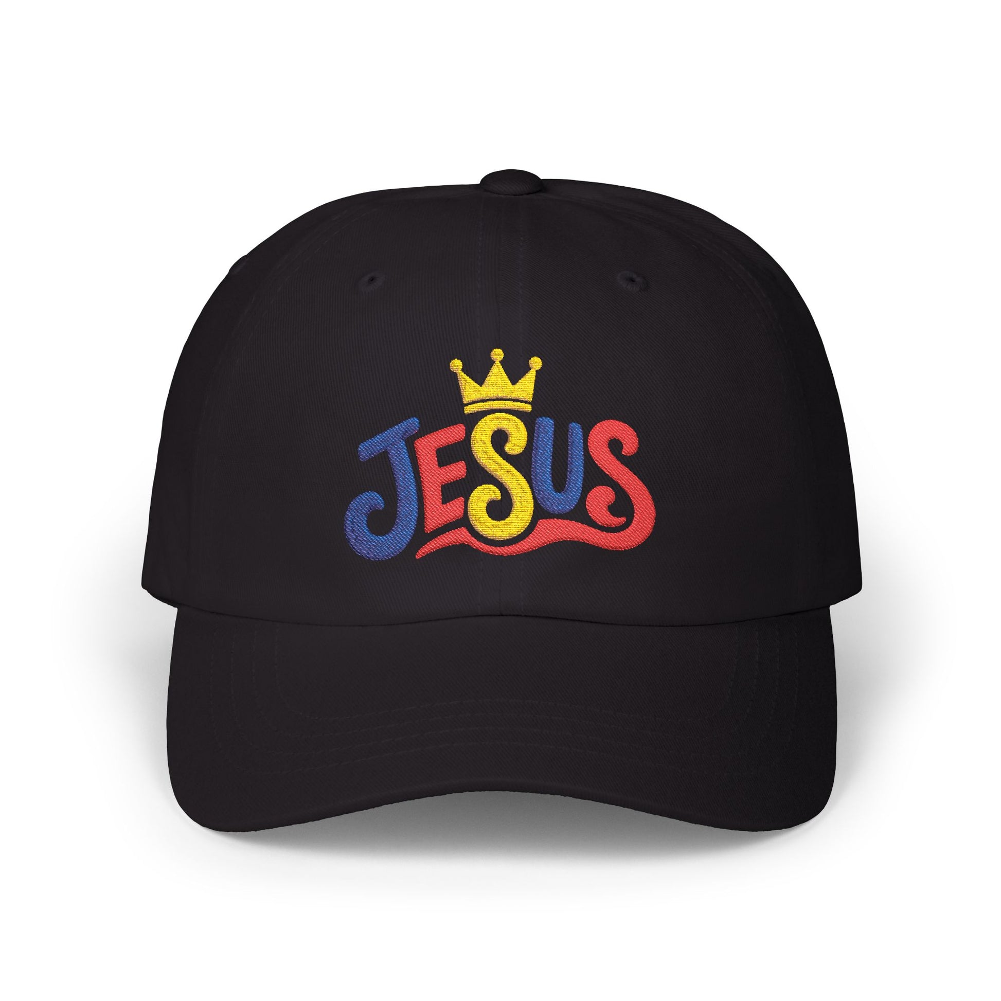 Christian Hat Jesus Crown Embroidered Baseball Cap | Christian hat | Custom Church Merch