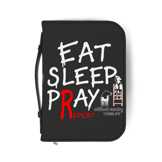 Inspirational Bible Cover, Faith-Based Organizer, Religious Gift for Church, Prayer Journal Case, Christian Accessories