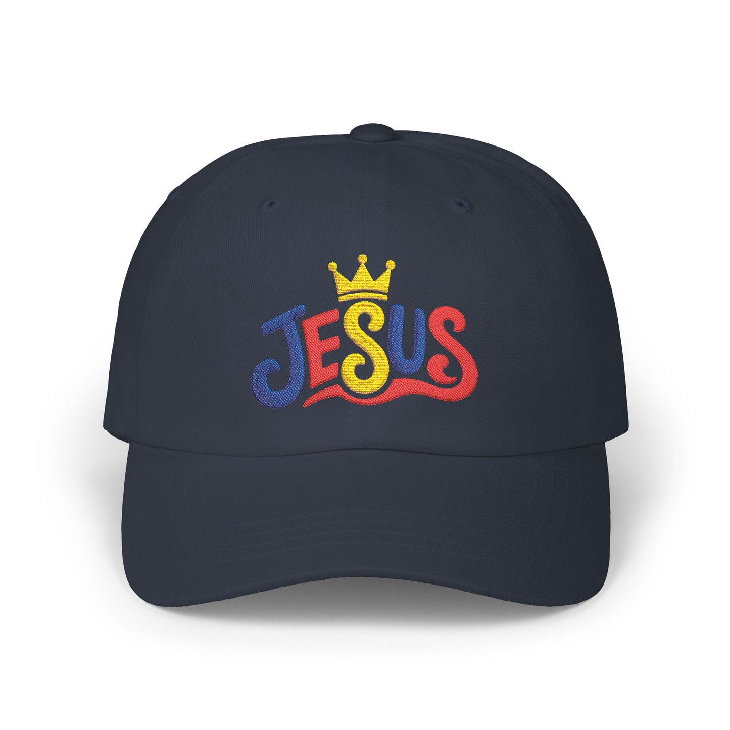 Christian Hat Jesus Crown Embroidered Baseball Cap | Christian hat | Custom Church Merch