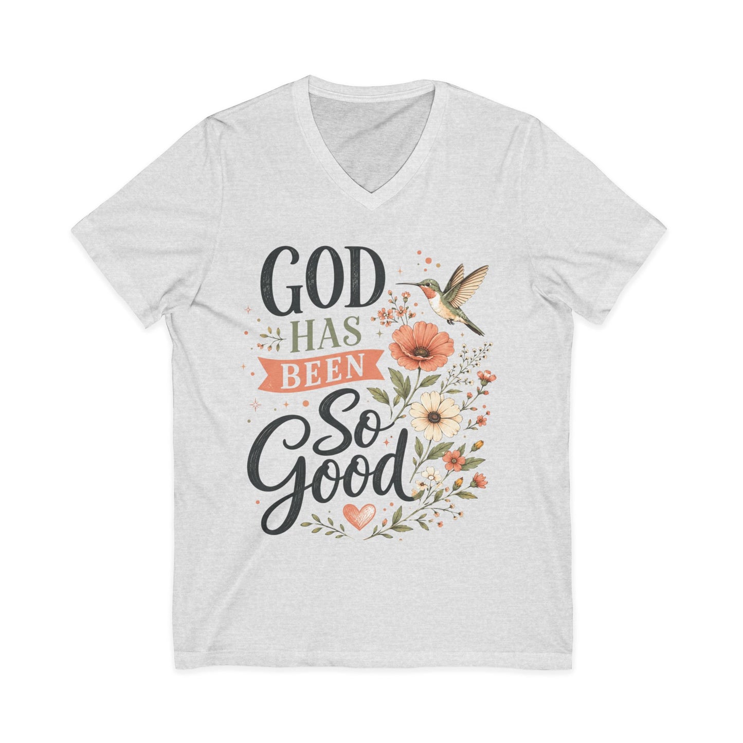 Floral Hummingbird Faith Shirt | Christian shirt | Custom Church Merch