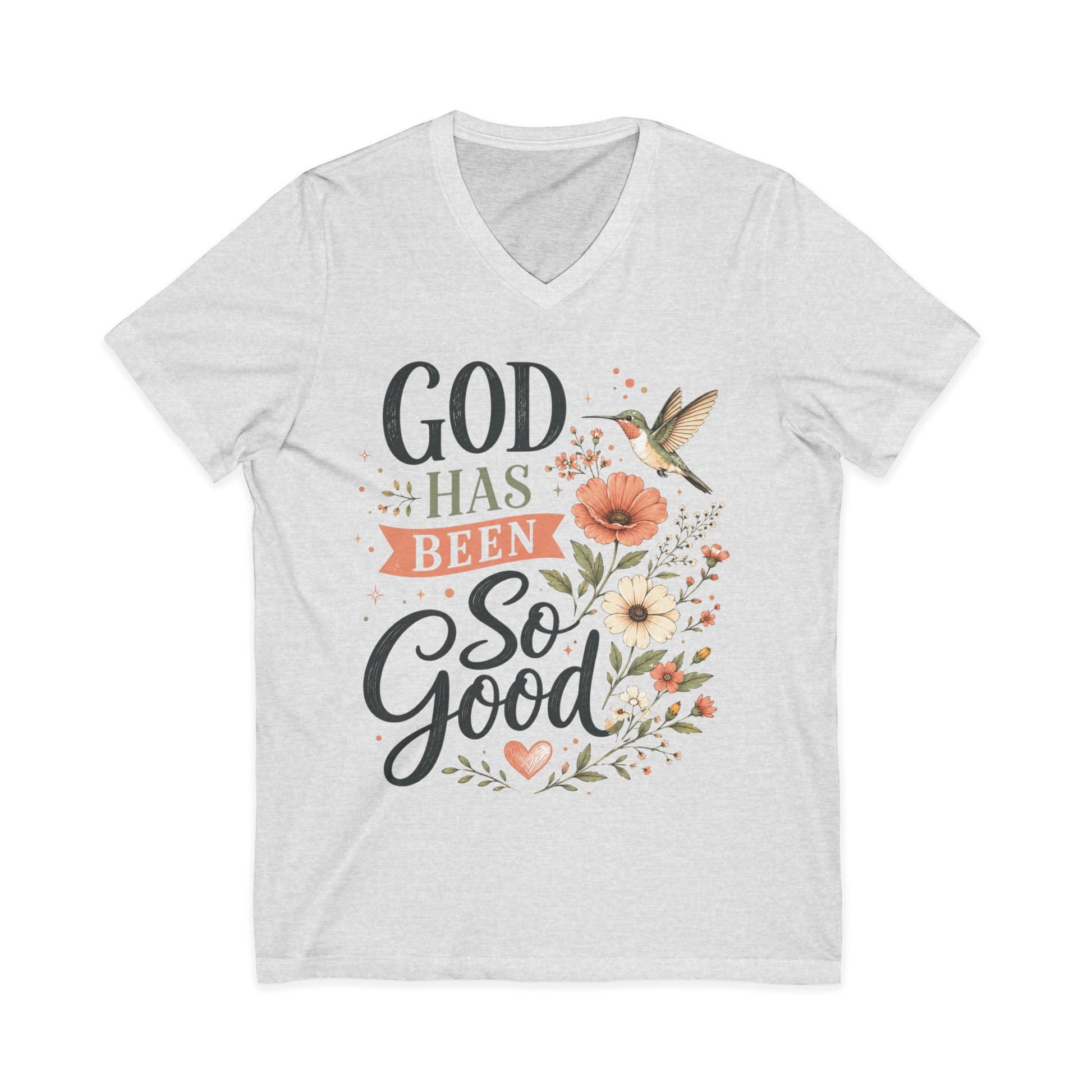 Floral Hummingbird Faith Shirt | Christian shirt | Custom Church Merch