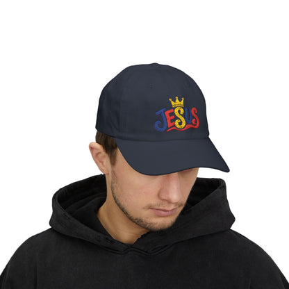 Christian Hat Jesus Crown Embroidered Baseball Cap