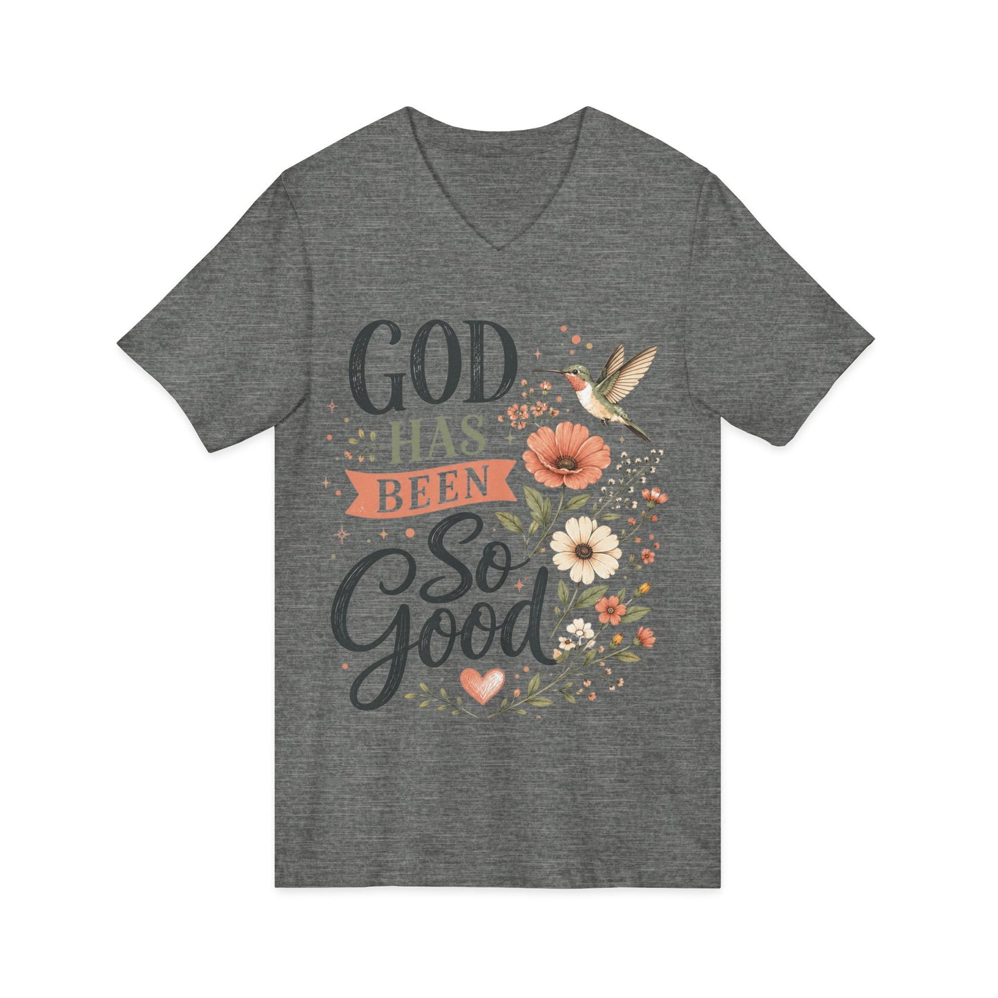 Floral Hummingbird Faith Shirt | Christian shirt | Custom Church Merch