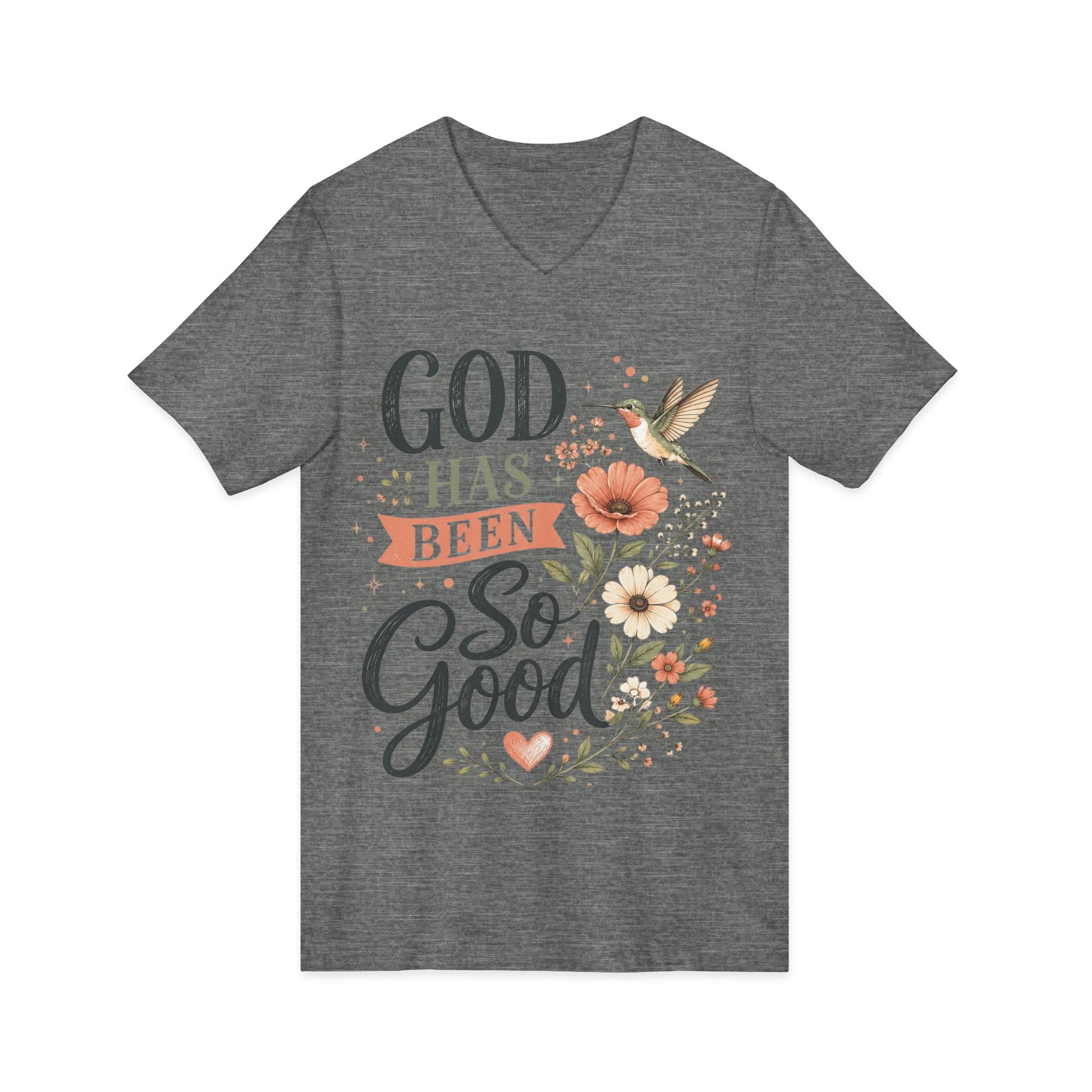 Floral Hummingbird Faith Shirt | Christian shirt | Custom Church Merch