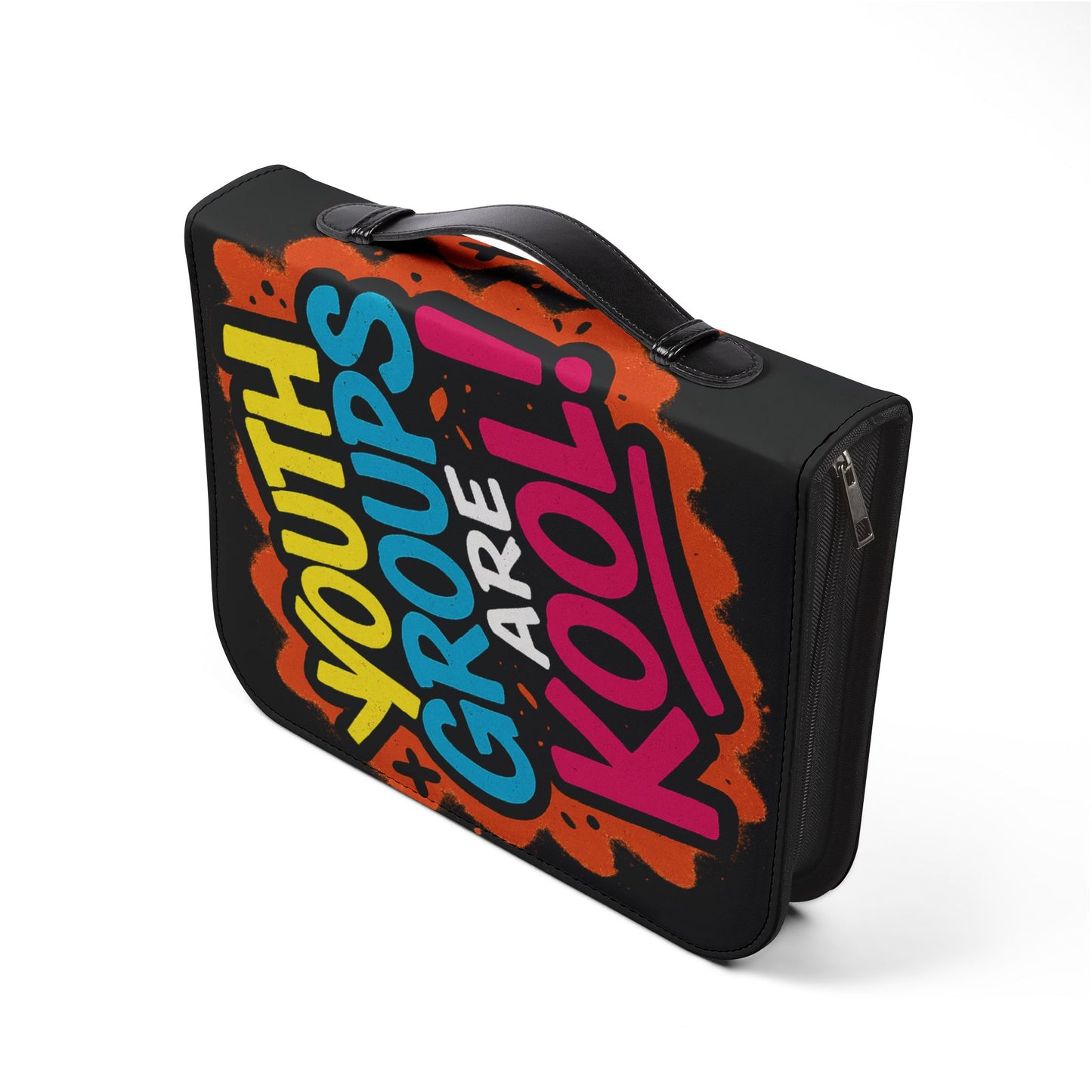 Youth Group Bible Cover | Fun and Colorful Faith Accessory, Perfect for Church Events, Youth Groups, Christian Gifts, Cool Bible Holder