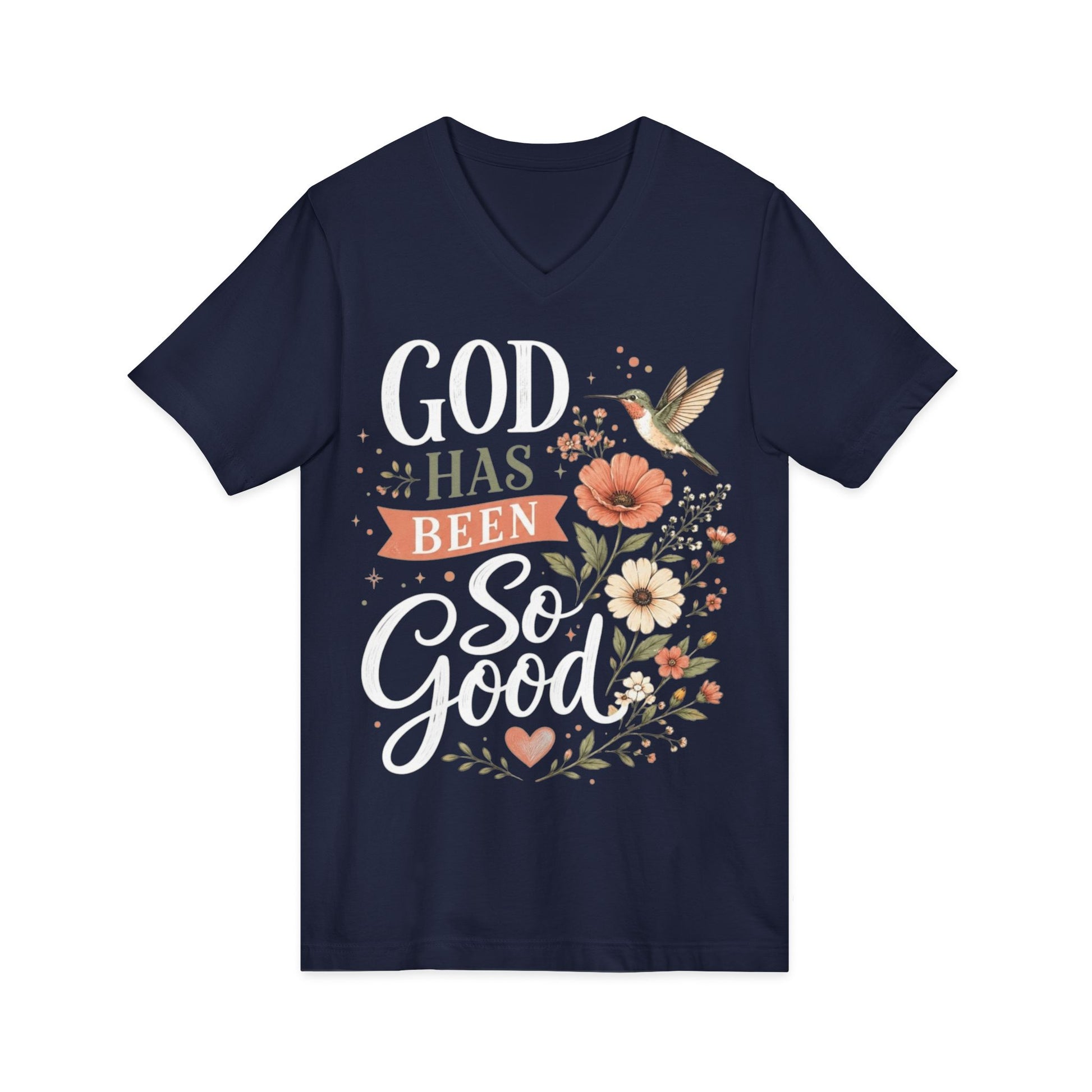 Floral Hummingbird Faith Shirt | Christian shirt | Custom Church Merch
