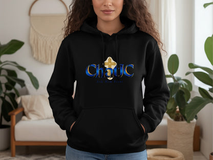 Chaotic Ask Him First Logo Hooded Sweatshirt product type