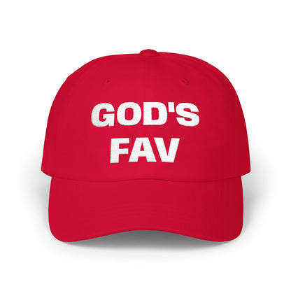 God's Fav Christian Dad Cap — Embroidered Faith Baseball Hat | Christian hat | Custom Church Merch