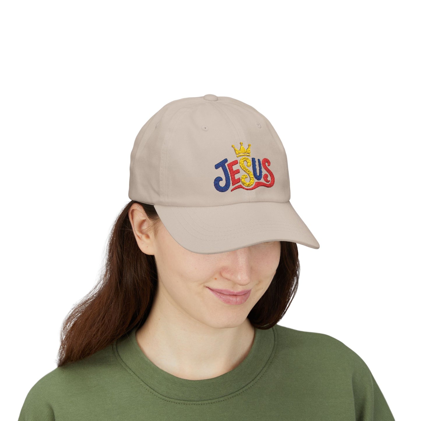 Christian Hat Jesus Crown Embroidered Baseball Cap | Christian hat | Custom Church Merch