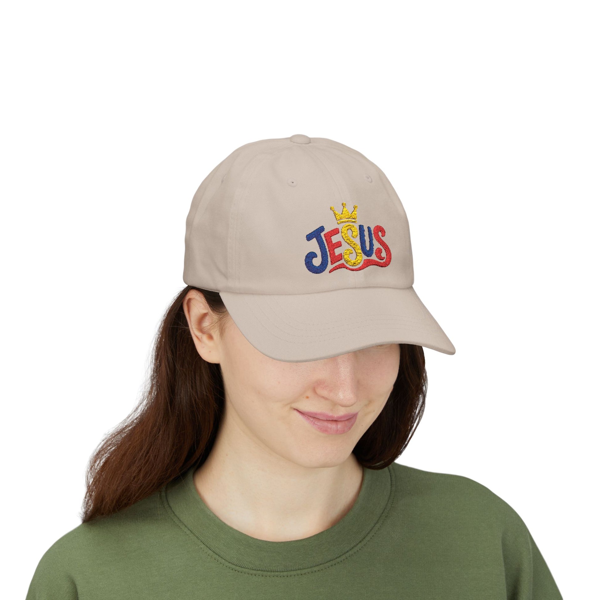 Christian Hat Jesus Crown Embroidered Baseball Cap | Christian hat | Custom Church Merch
