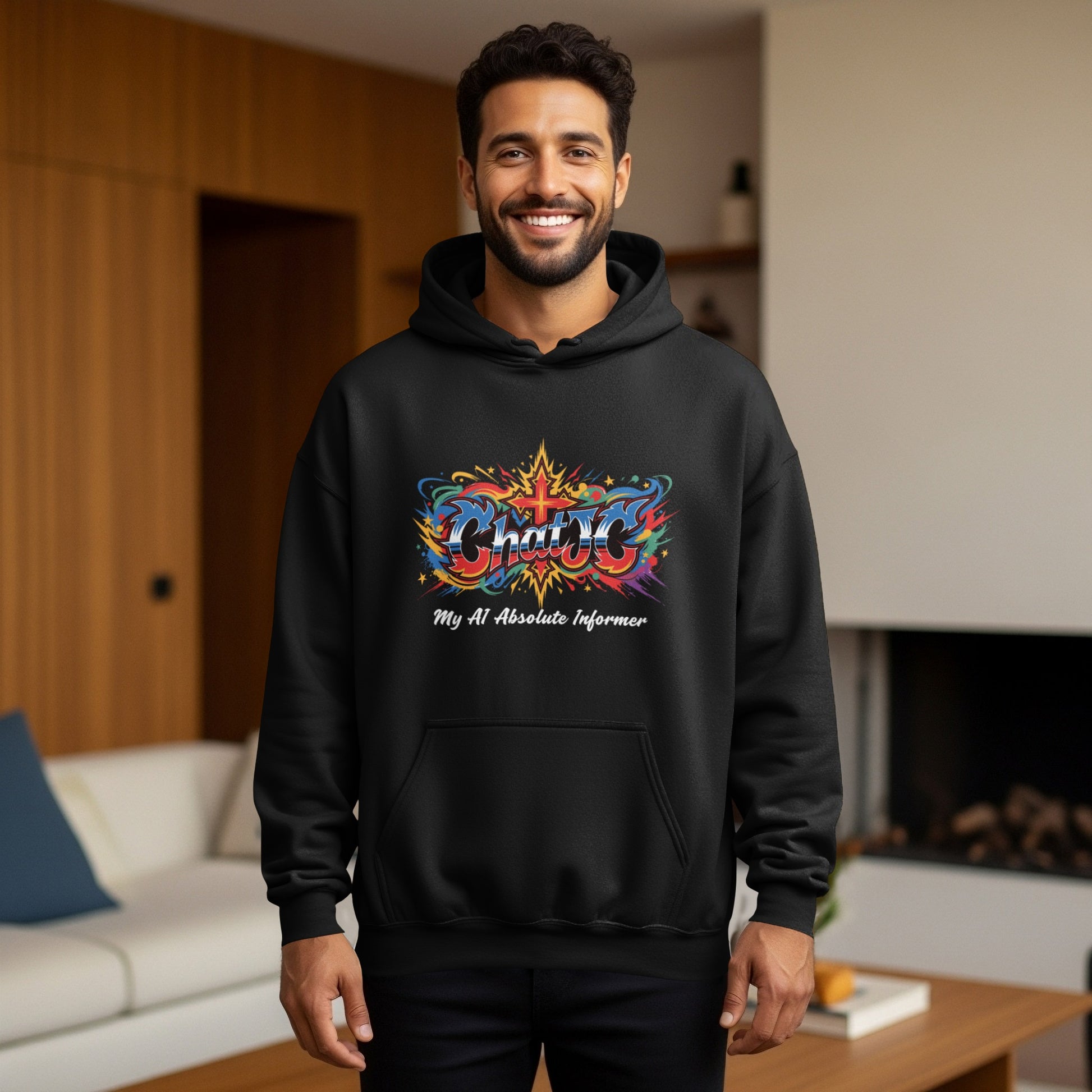 ChatGC My AI Absolute Informer black hoodie product type