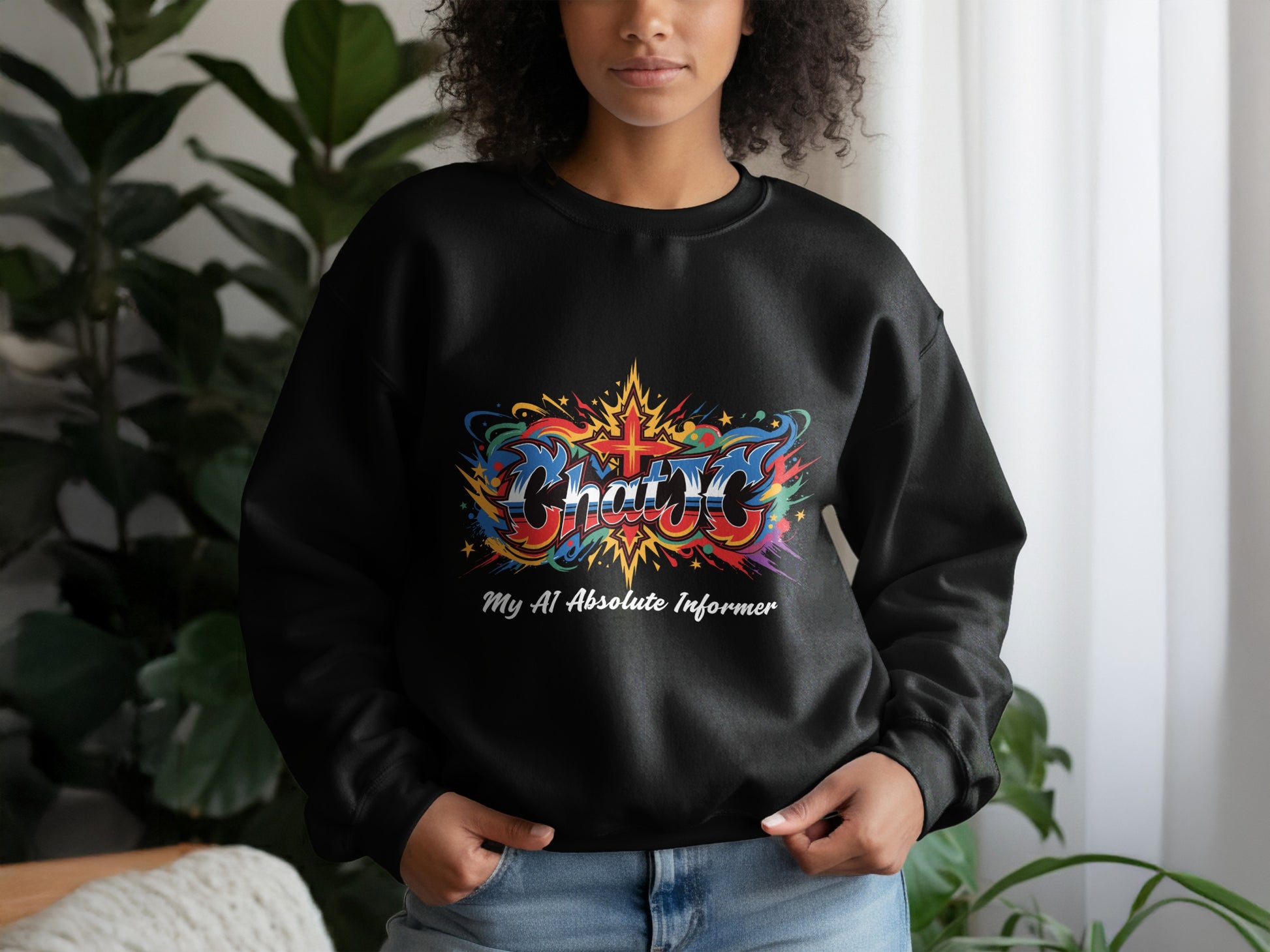 CHAT JC My AI Absolute Informer Crewneck product type