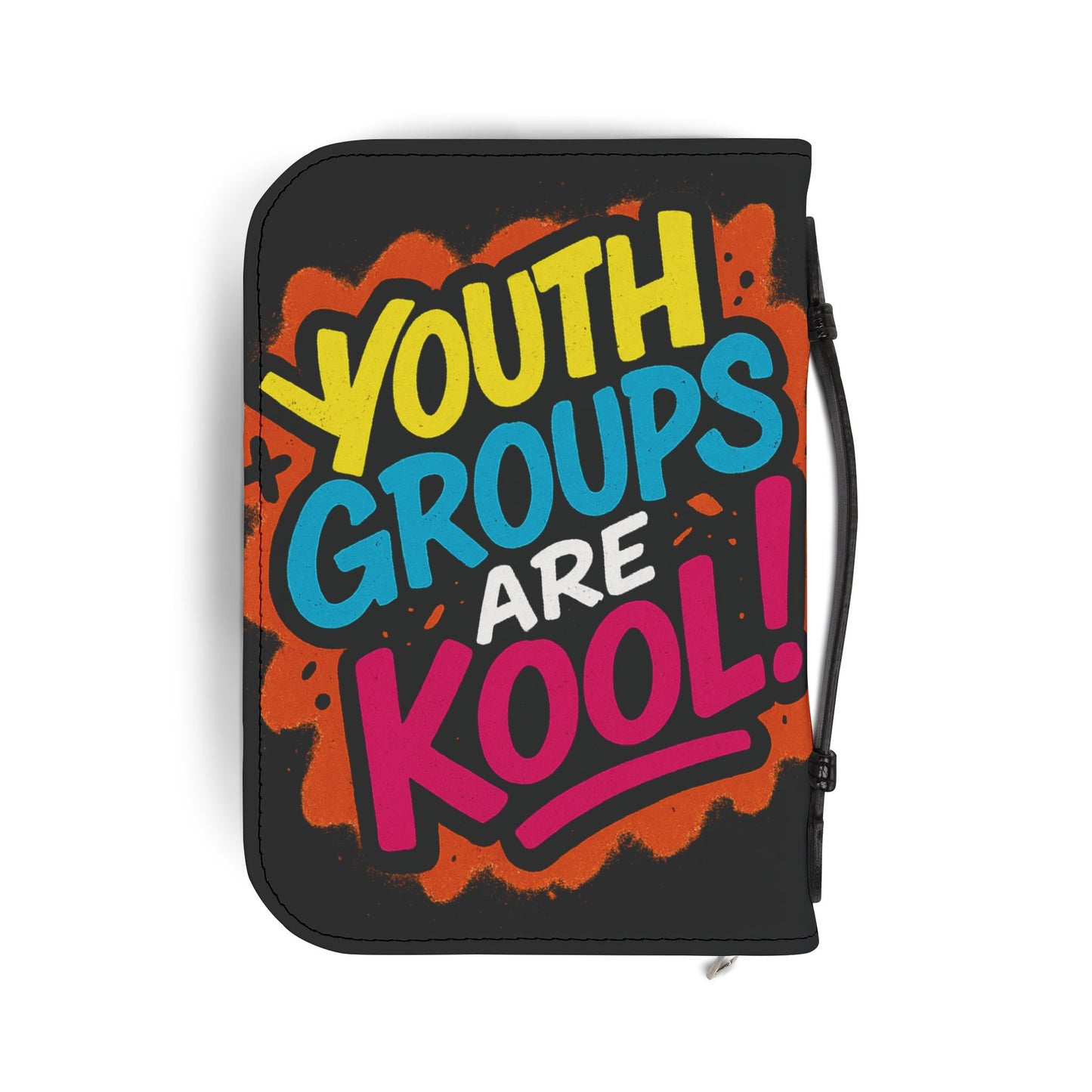 Youth Group Bible Cover | Fun and Colorful Faith Accessory, Perfect for Church Events, Youth Groups, Christian Gifts, Cool Bible Holder