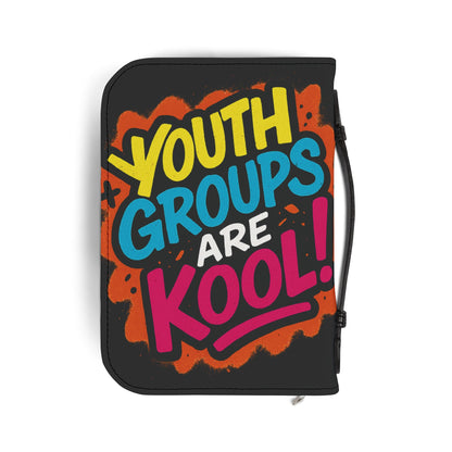 Youth Group Bible Cover | Fun and Colorful Faith Accessory, Perfect for Church Events, Youth Groups, Christian Gifts, Cool Bible Holder
