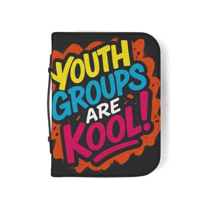 Youth Group Bible Cover | Fun and Colorful Faith Accessory, Perfect for Church Events, Youth Groups, Christian Gifts, Cool Bible Holder