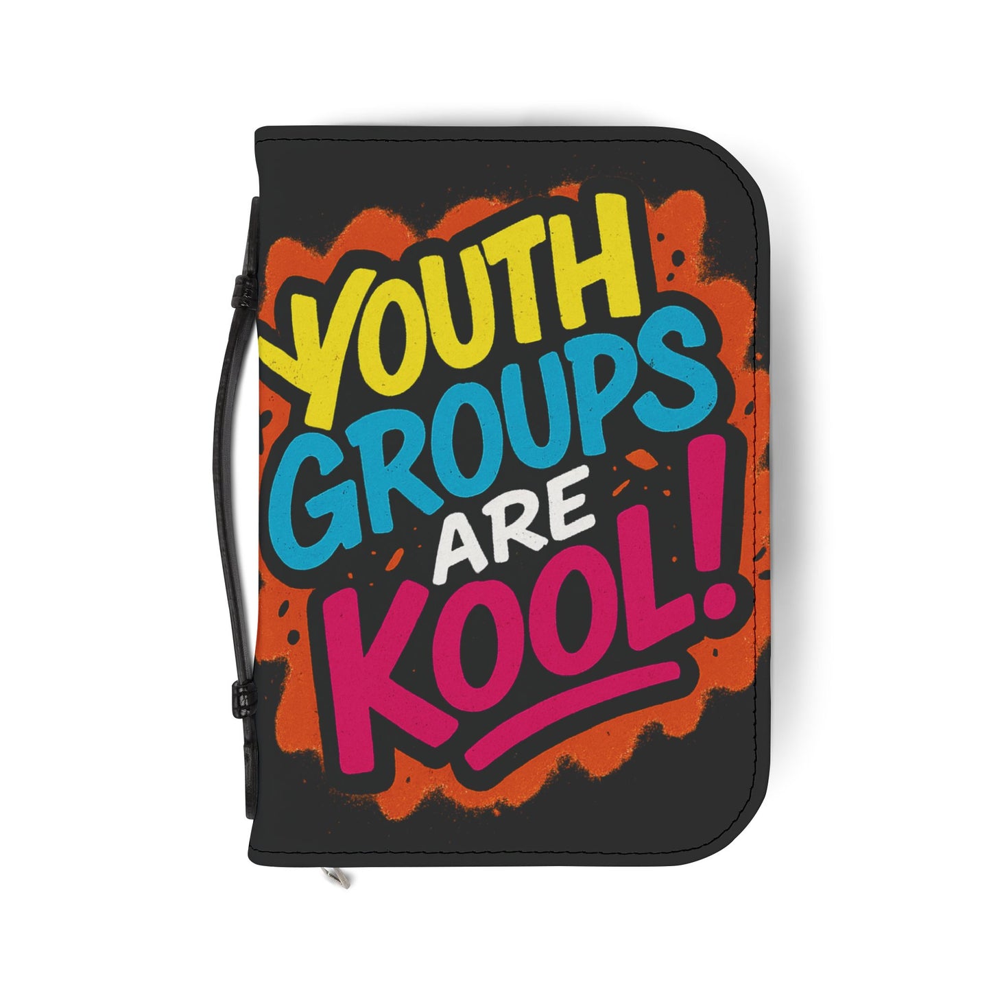 Youth Group Bible Cover | Fun and Colorful Faith Accessory, Perfect for Church Events, Youth Groups, Christian Gifts, Cool Bible Holder