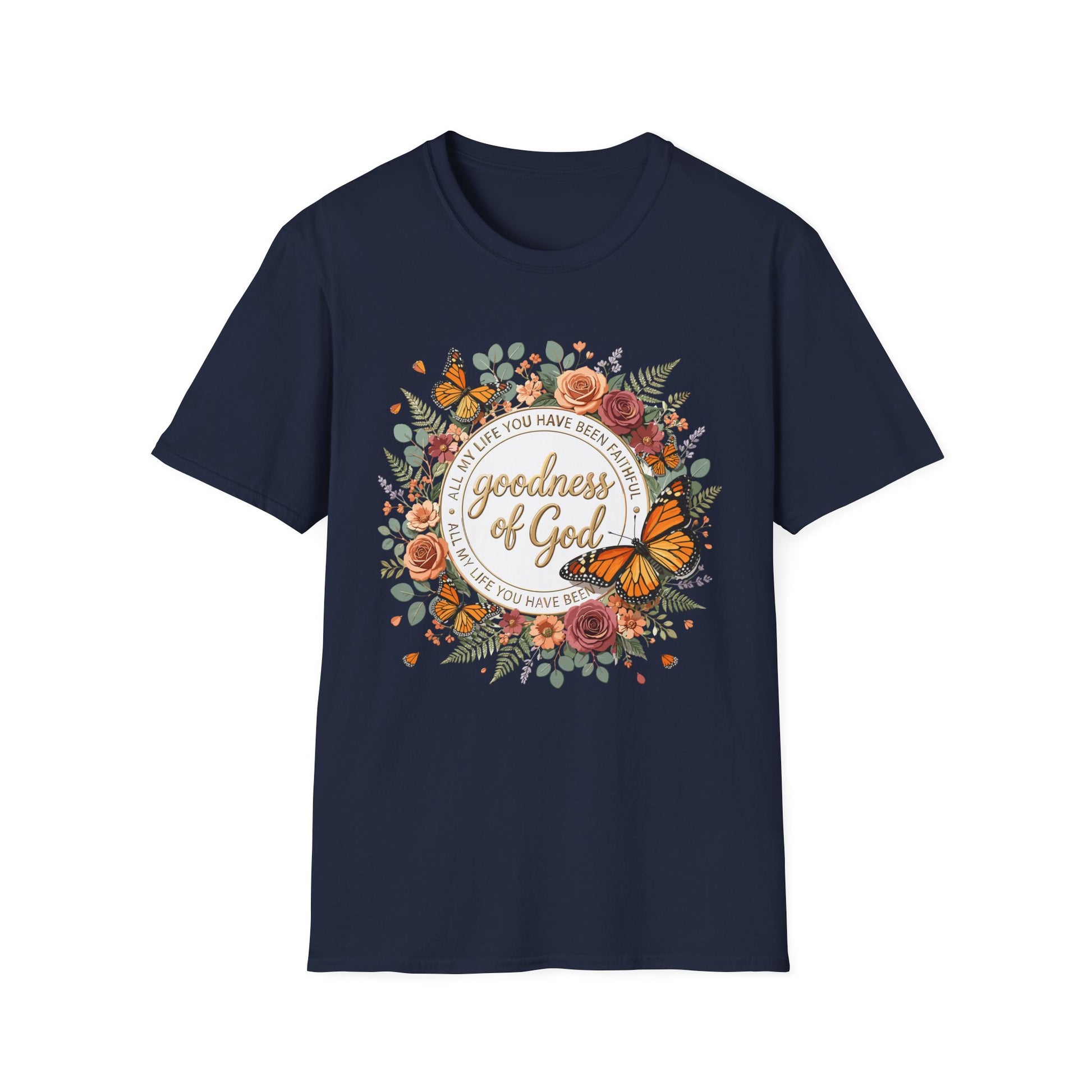 Christian Goodness of God Shirt for Women – His Goodness Never Fails Me Faith Ba | Christian shirt | Custom Church Merch
