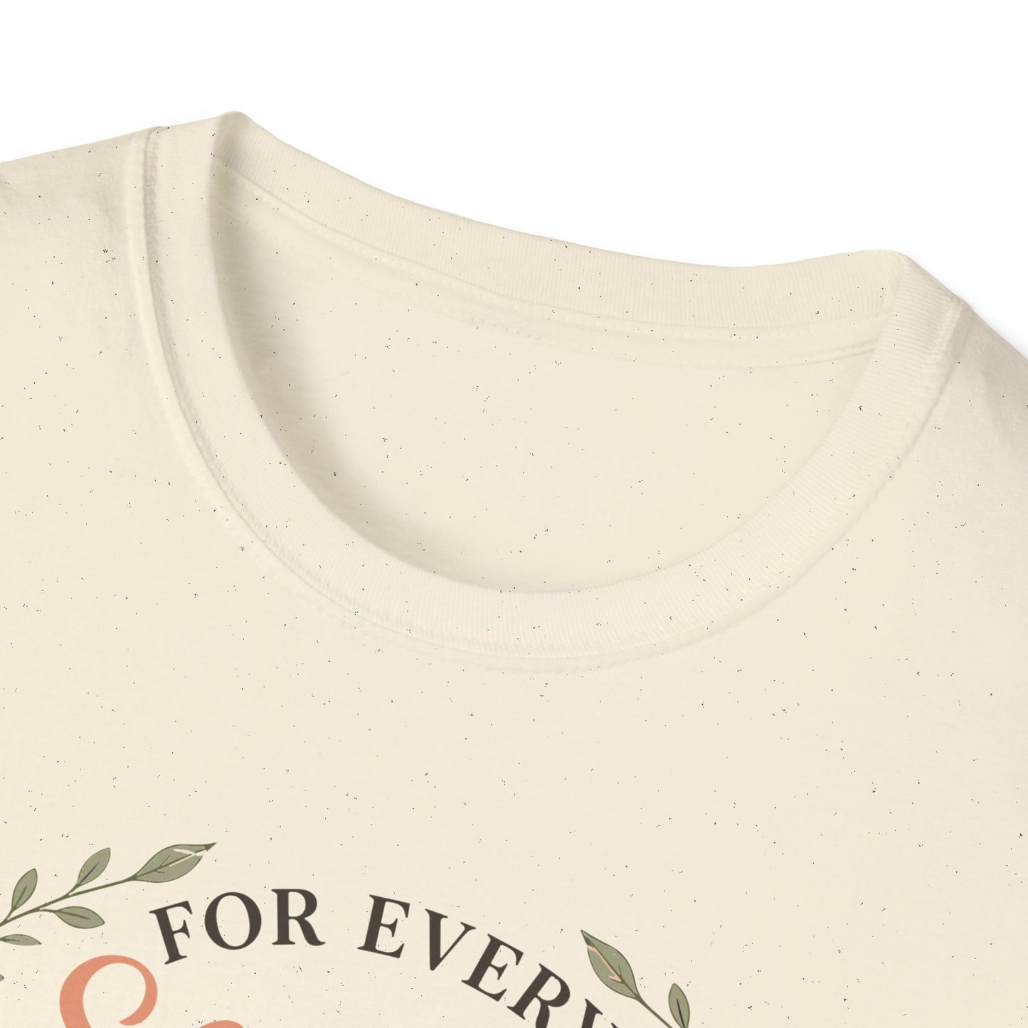 Inspirational Christian Shirt for Women – For Every Season of My Life You Have Been Faithful Floral and Butterflies Faith Graphic Tee