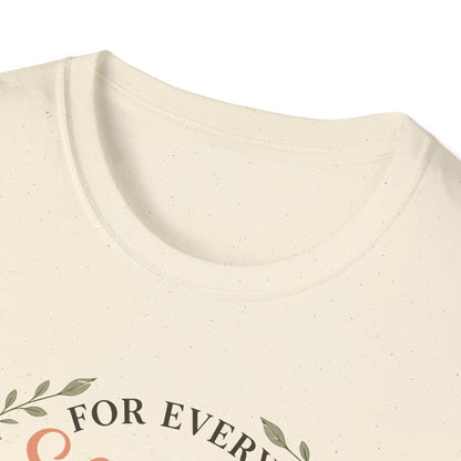Inspirational Christian Shirt for Women – For Every Season of My Life You Have Been Faithful Floral and Butterflies Faith Graphic Tee