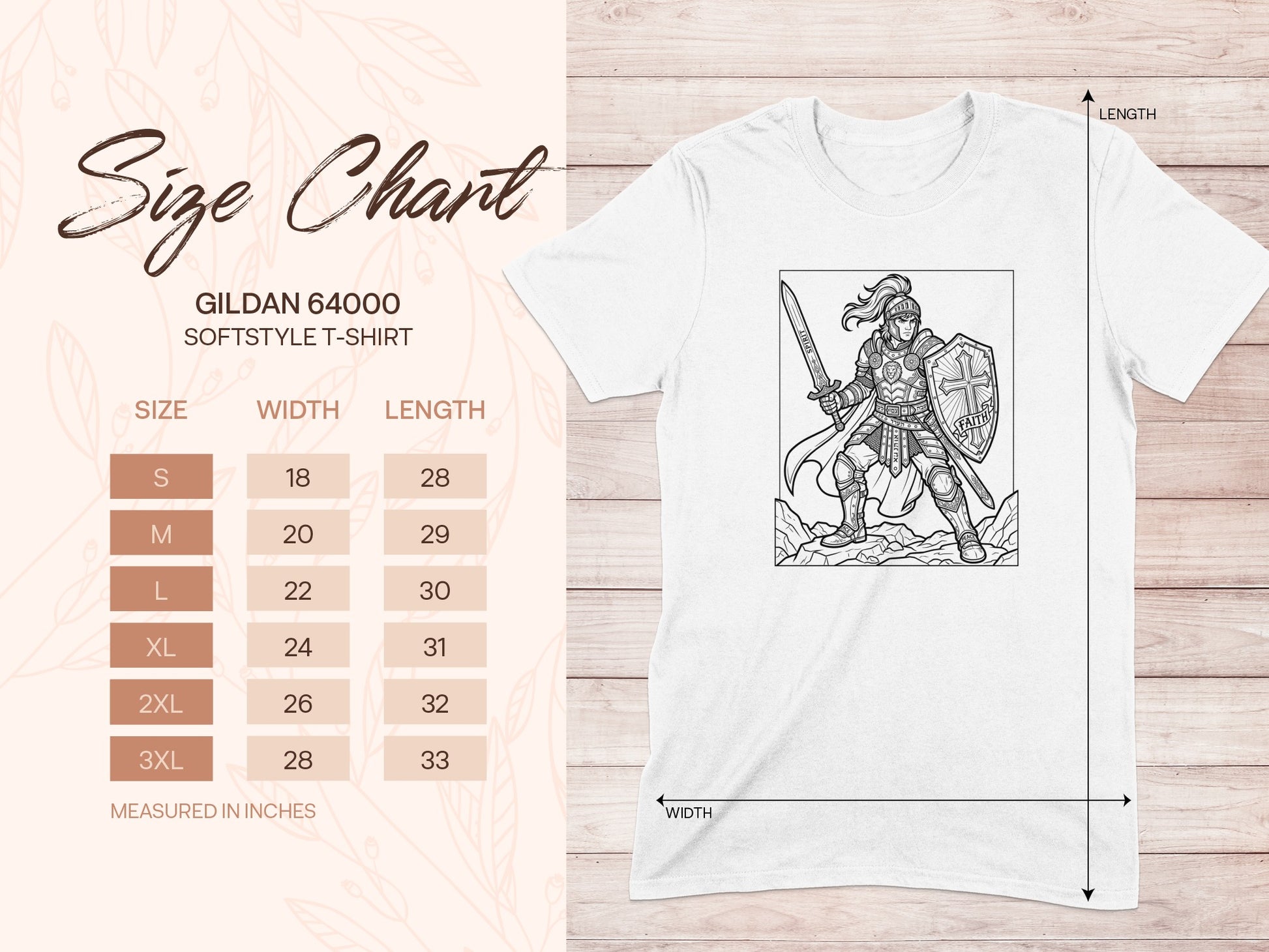 Armor of God T-Shirt Christian Faith Warrior Tee Spiritual Protection Apparel Religious Gift for Him Her Inspirational