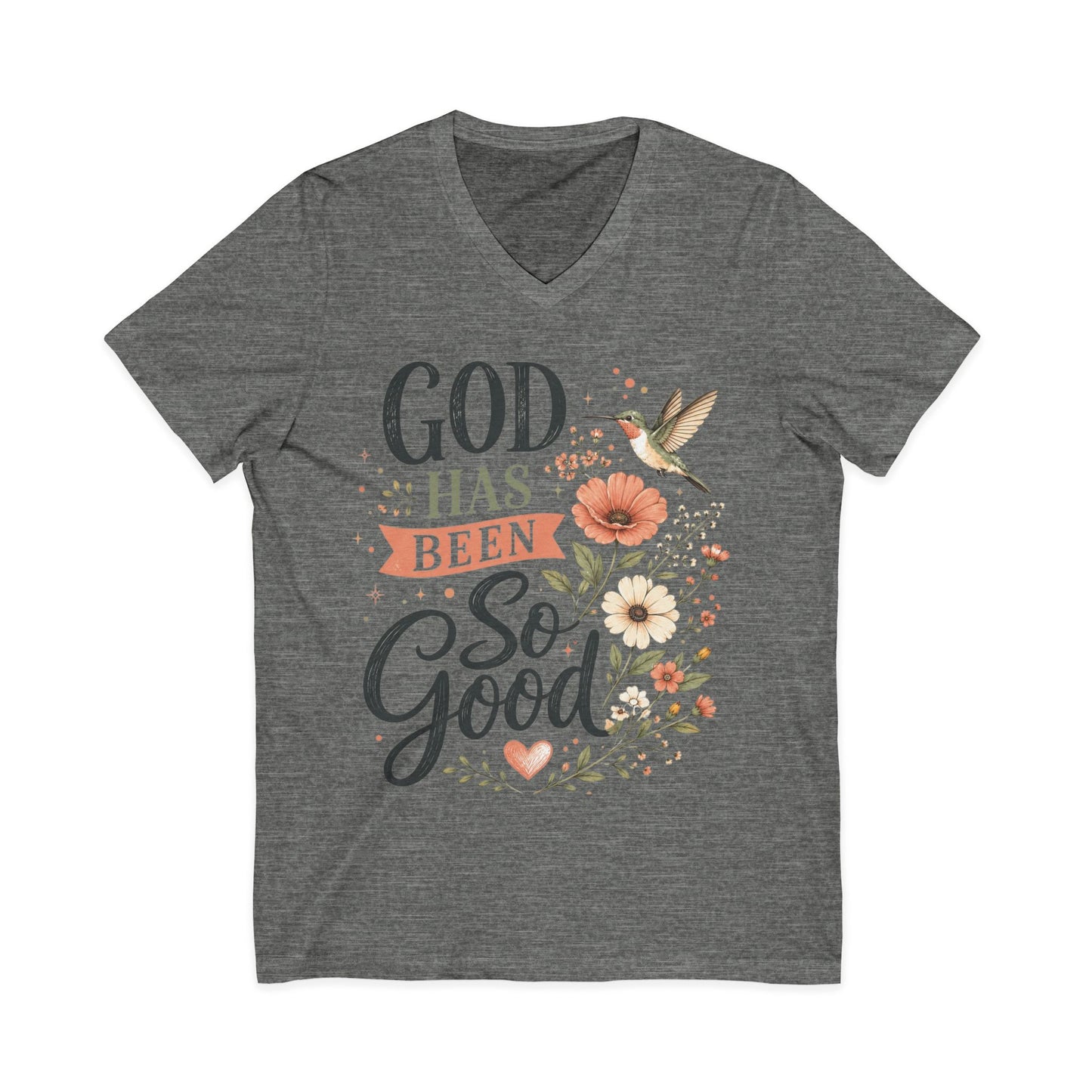 Floral Hummingbird Faith Shirt | Christian shirt | Custom Church Merch